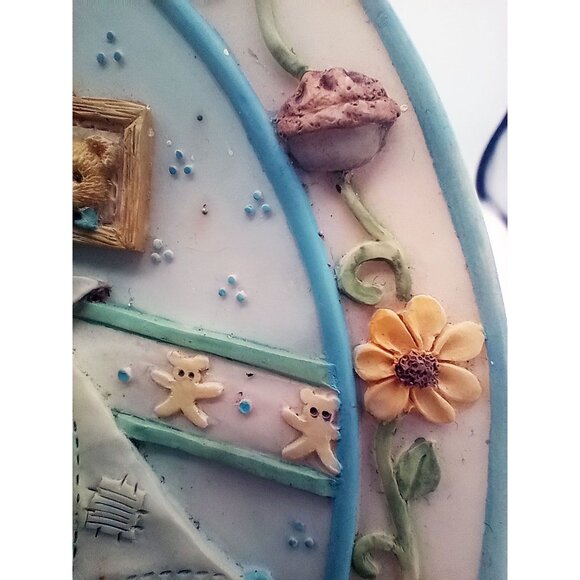 Plate Cherished Teddies Little Jack Horner Im Plum Happy Youre My Friend 6.25" - Picture 8 of 16